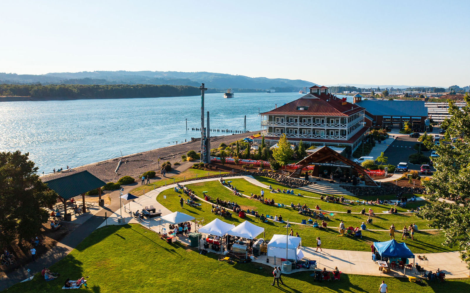Port of Kalama website by Twiggley.Co.