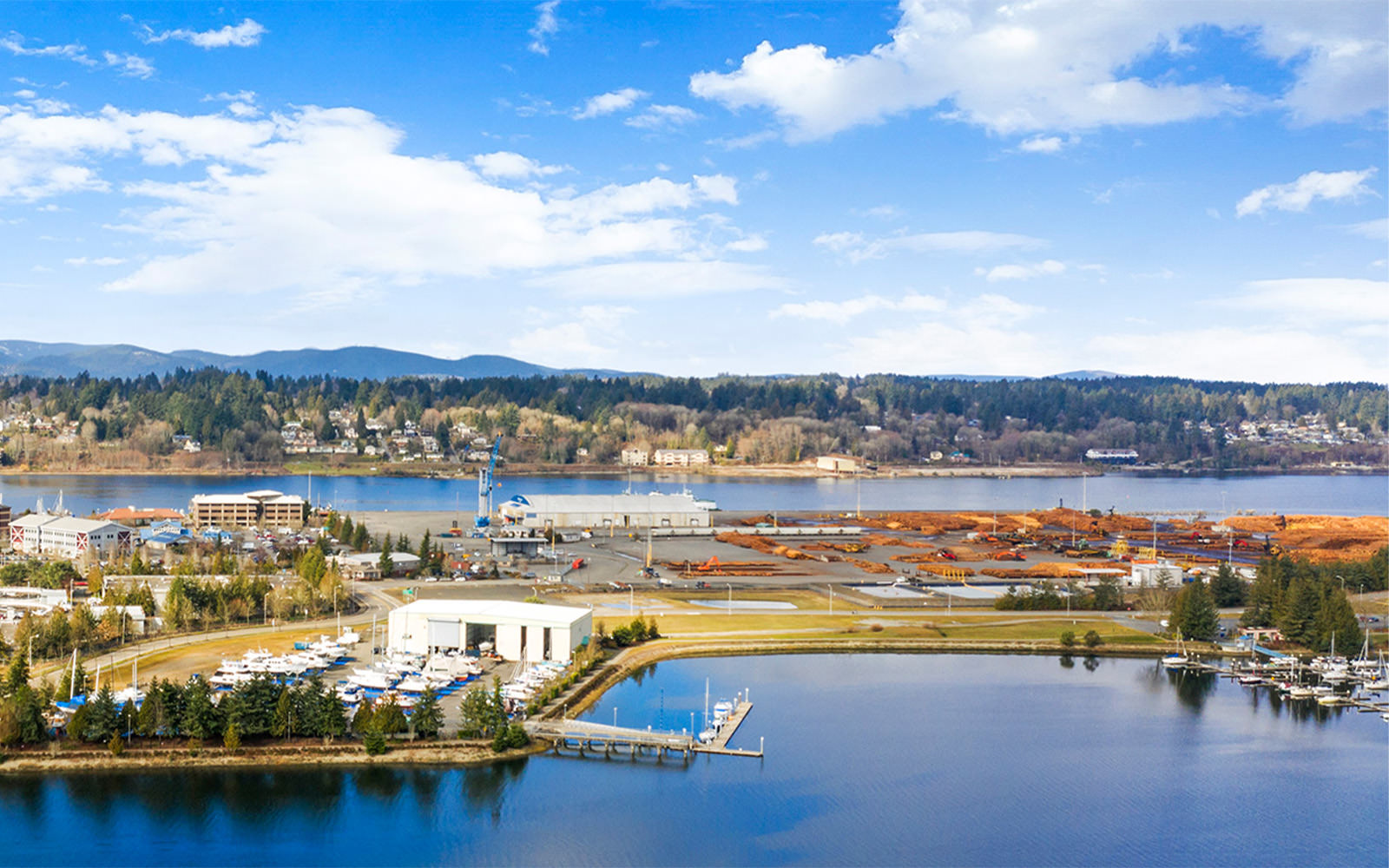 Port of Olympia website by Twiggley.Co.